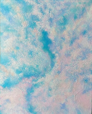 Картина под названием "Невесомость" - Svetlana Sky, Подлинное произведение искусства, Акрил