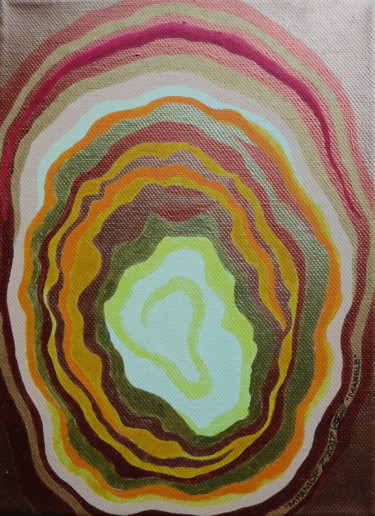 Schilderij getiteld "Marble" door Svetlozar Tenov, Origineel Kunstwerk, Acryl