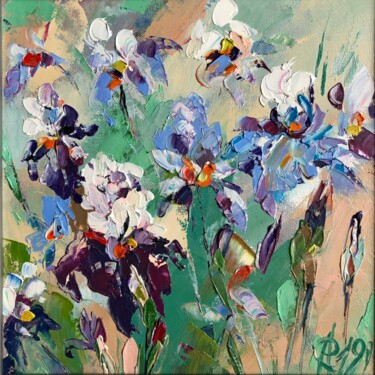 Картина под названием "Summer palette" - Svitlana Andriichenko, Подлинное произведение искусства, Масло