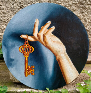Malerei mit dem Titel "Keys 2" von Svitlana Barabash, Original-Kunstwerk, Öl
