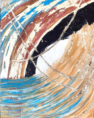 100 x 80 Very large picture. Abstraction Painting titled "100 x 80 Very large…" by Светлана Кунегина, Original Art, Acrylic