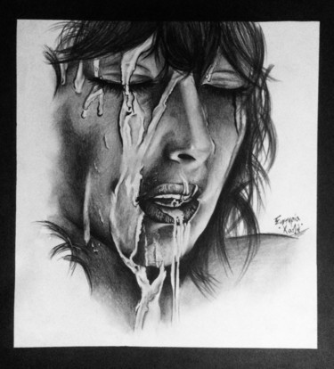 Pintura titulada "cry.jpg" por Soteria Khatze, Obra de arte original, Otro