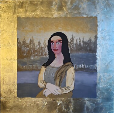 Malerei mit dem Titel "MARA LUISA" von Sybille Hirth, Original-Kunstwerk, Acryl