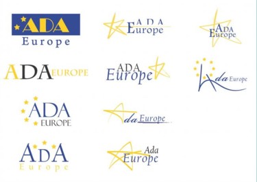 Arts numériques intitulée "ADA Europe Logo" par Ishen Design, Œuvre d'art originale