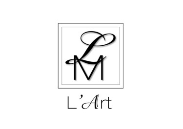Arts numériques intitulée "lm-l-art-logo-final…" par Ishen Design, Œuvre d'art originale