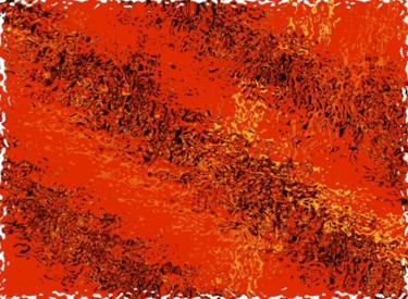 Arts numériques intitulée "Burning Hell Fire" par Syed Rizvi, Œuvre d'art originale