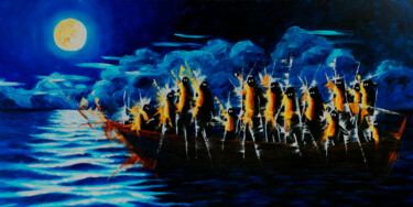 Pittura intitolato "21st CENTURY'S MEDI…" da Syl20, Opera d'arte originale, Acrilico