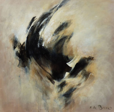Pintura intitulada "fugues N.5" por Sylvie De Beco, Obras de arte originais, Acrílico