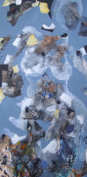 Peinture intitulée "Cache-cache" par Sylvie Oliveri, Œuvre d'art originale, Acrylique