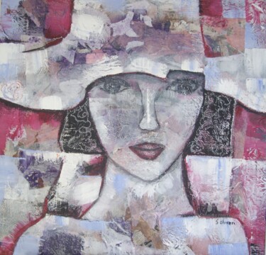 Картина под названием "Emotions 1" - Sylvie Oliveri, Подлинное произведение искусства, Акрил