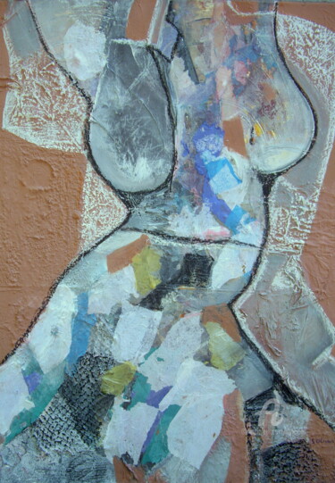 Peinture intitulée "Les danseurs 2" par Sylvie Oliveri, Œuvre d'art originale, Acrylique