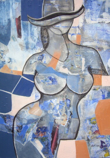 Peinture intitulée "Retour de vacances" par Sylvie Oliveri, Œuvre d'art originale, Acrylique