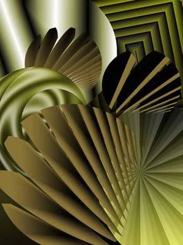 Arts numériques intitulée "vegetation.jpg" par Sylvie Kaufmann, Œuvre d'art originale