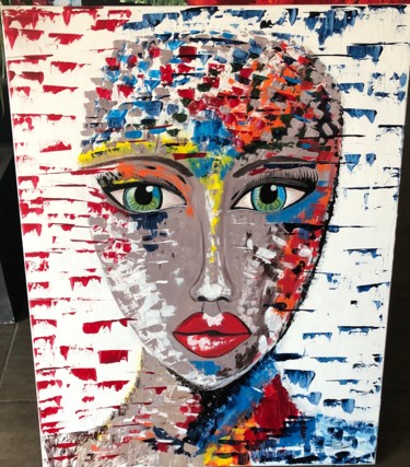 Painting titled "ABSV1" by Syl, Original Artwork, Acrylic