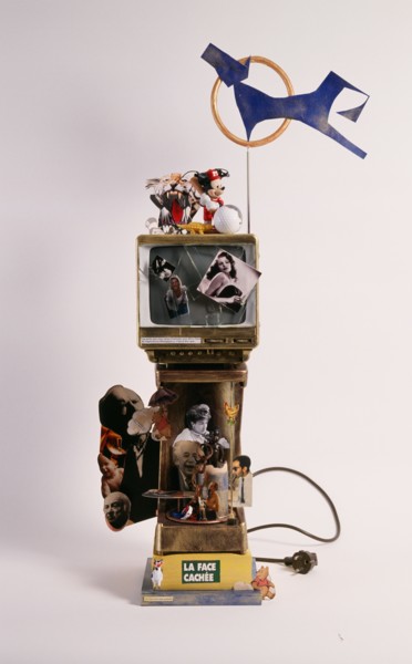 Escultura titulada "Walt Disney" por Sylvain Zabeth, Obra de arte original, Plástico