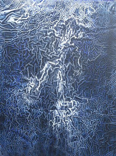 Rizhomes 1 Peinture intitulée "Rizhomes 1" par Sylvain Clercant, Œuvre d'art originale, Acrylique