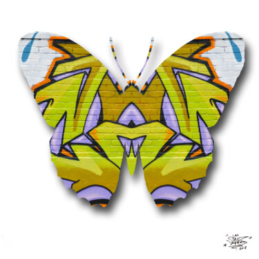 Photography titled "urban-butterfly-n-4…" by Sylvain Lang, Original Artwork