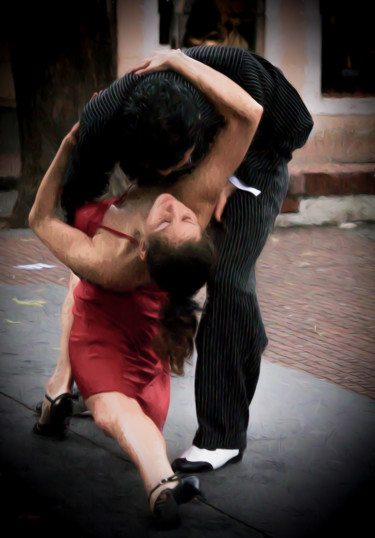 Photographie intitulée "Passion Tango" par Sylvain Manguer, Œuvre d'art originale