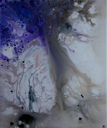 Malerei mit dem Titel "Arbre de vie" von Sylvain Puech, Original-Kunstwerk, Acryl
