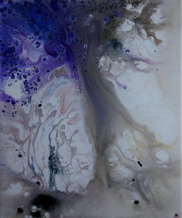Arbre de vie Peinture intitulée "Arbre de vie" par Puech, Œuvre d'art originale, Acrylique