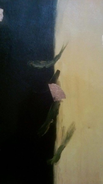 Peinture intitulée "gevelled.jpg" par Sylvain Rabouille, Œuvre d'art originale