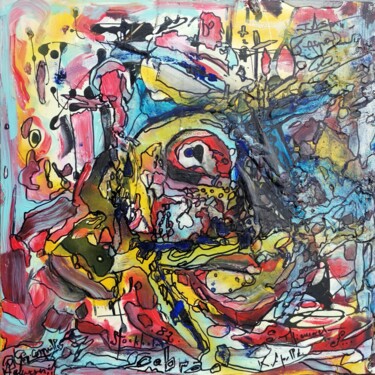 Pintura titulada "Cobra" por Sylvain Thieurmel, Obra de arte original, Oleo