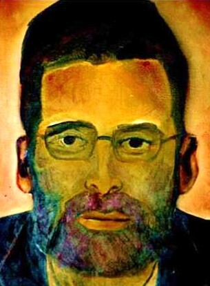 Painting titled "RAV RON CHAYA" by Sylvia Adjabroux, Original Artwork, Oil