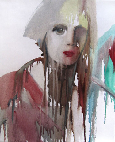 Peinture intitulée "Envisage" par Sylvia Baldeva, Œuvre d'art originale, Huile Monté sur Châssis en bois