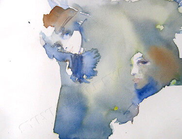 Peinture intitulée "Sournoises" par Sylvia Baldeva, Œuvre d'art originale, Aquarelle
