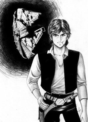 Artes digitais intitulada "Han Solo" por Sylvia Feer, Obras de arte originais
