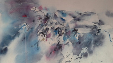 Painting titled "20141107-162035.jpg" by Sylviane Chapon, Original Artwork, Watercolor