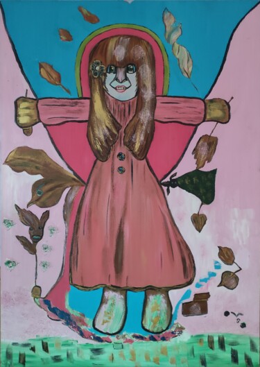 Pintura titulada "Blandine Tantaro en…" por Sylviane Dréau (Sylviou), Obra de arte original, Oleo