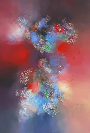 Картина под названием "Chroma" - Sylvid, Подлинное произведение искусства, Акрил