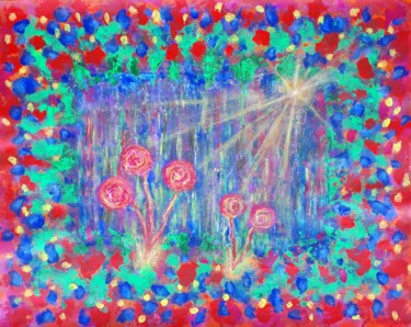 Painting titled "Beautiful spring (s…" by Sylvid, Original Artwork, Acrylic