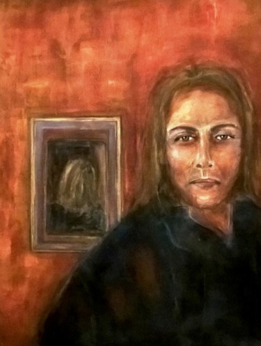 Painting titled "Helena" by Sylvid, Original Artwork, Acrylic