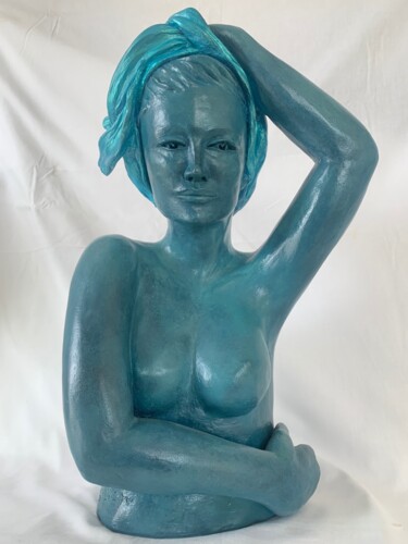 Sculpture intitulée "ANAIS" par Sylvie Allais, Œuvre d'art originale, Terre cuite