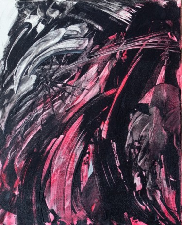 Peinture intitulée "Emergence" par Sylvie Berger, Œuvre d'art originale, Acrylique