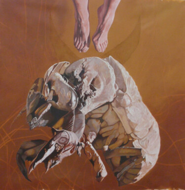 Peinture intitulée "Les Métamorphoses" par Sylvie Bayard (Sylvestre), Œuvre d'art originale, Acrylique Monté sur Châssis en…