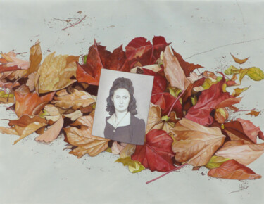 Peinture intitulée "Micheline, série 21…" par Sylvie Bayard (Sylvestre), Œuvre d'art originale, Acrylique Monté sur Châssis…