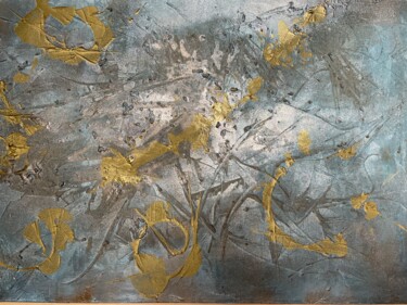 Painting titled "Scorpion" by Sylvie Bisson, Original Artwork, Acrylic Mounted on Wood Stretcher frame