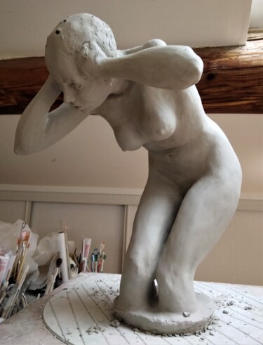 Sculpture titled "Essenti'Elle 14" by Sylvie Bourély (SB), Original Artwork