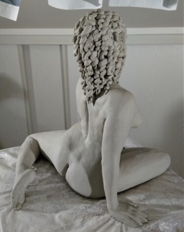 Sculpture intitulée "étape 16" par Sylvie Bourély (SB), Œuvre d'art originale, Argile