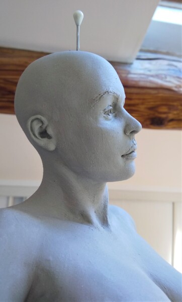 Sculpture intitulée "étape  17" par Sylvie Bourély (SB), Œuvre d'art originale, Argile