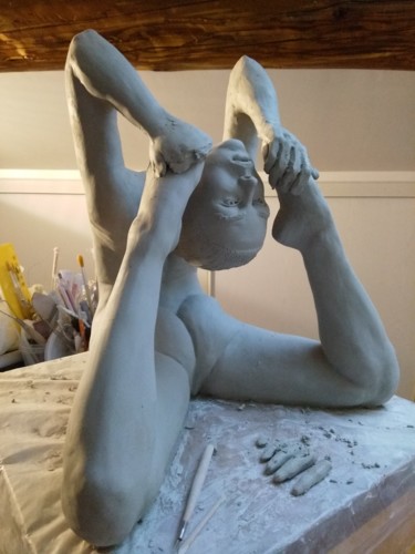 Sculpture intitulée "perpetuelle20.jpg" par Sb, Œuvre d'art originale