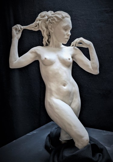 Sculpture intitulée "katarina" par Sb, Œuvre d'art originale, Argile