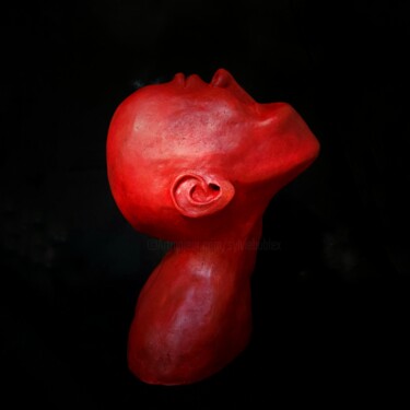 Скульптура под названием "Non-sens" - Sylvie Bublex, Подлинное произведение искусства, Керамика