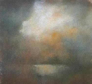 Peinture intitulée "Ciel orageux" par Sylvie Chacon, Œuvre d'art originale, Acrylique