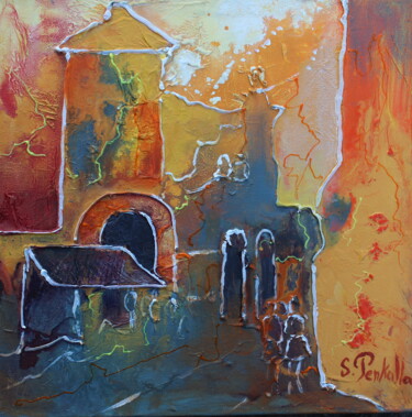 Painting titled "maroc2.jpg" by Sylvie Delhors Penkalla, Original Artwork