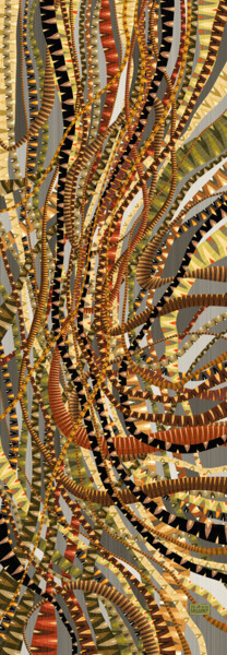 Arts numériques intitulée "Toucouleur terre" par Sylvie Dessert (Syl), Œuvre d'art originale, Peinture numérique