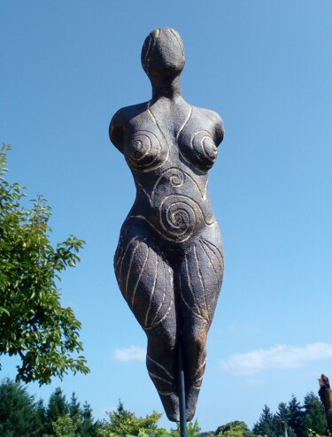 Sculpture intitulée "Vénus n°2" par Sylvie Douezy-Poul, Œuvre d'art originale, Céramique